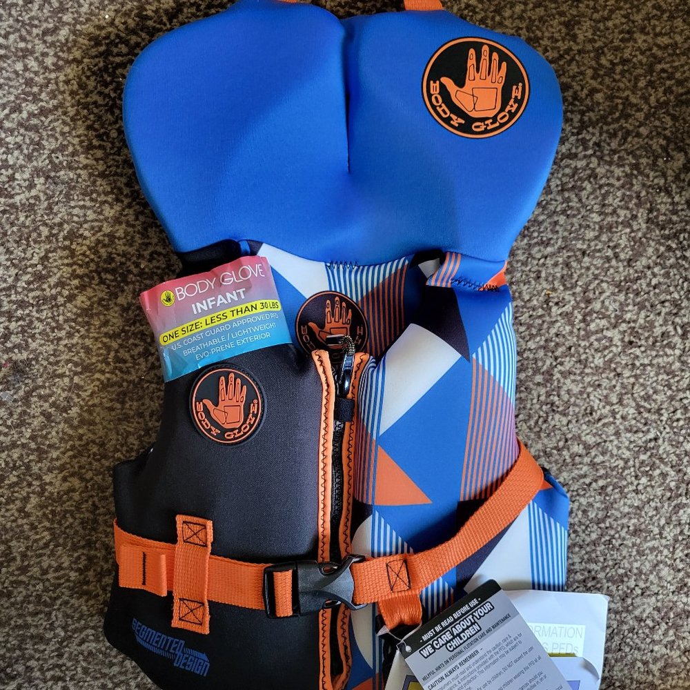 Sold: NWT Body Glove Infant Life vest